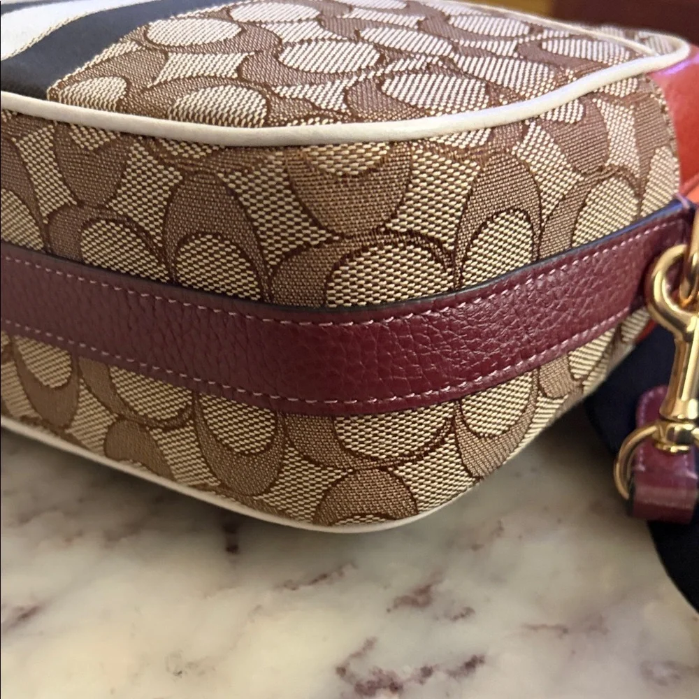Coach Dempsey Signature Canvas Crossbody - Picture 8 of 13